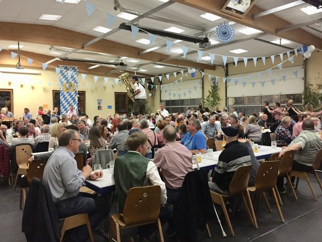 Stimmung pur in der Sporthalle
