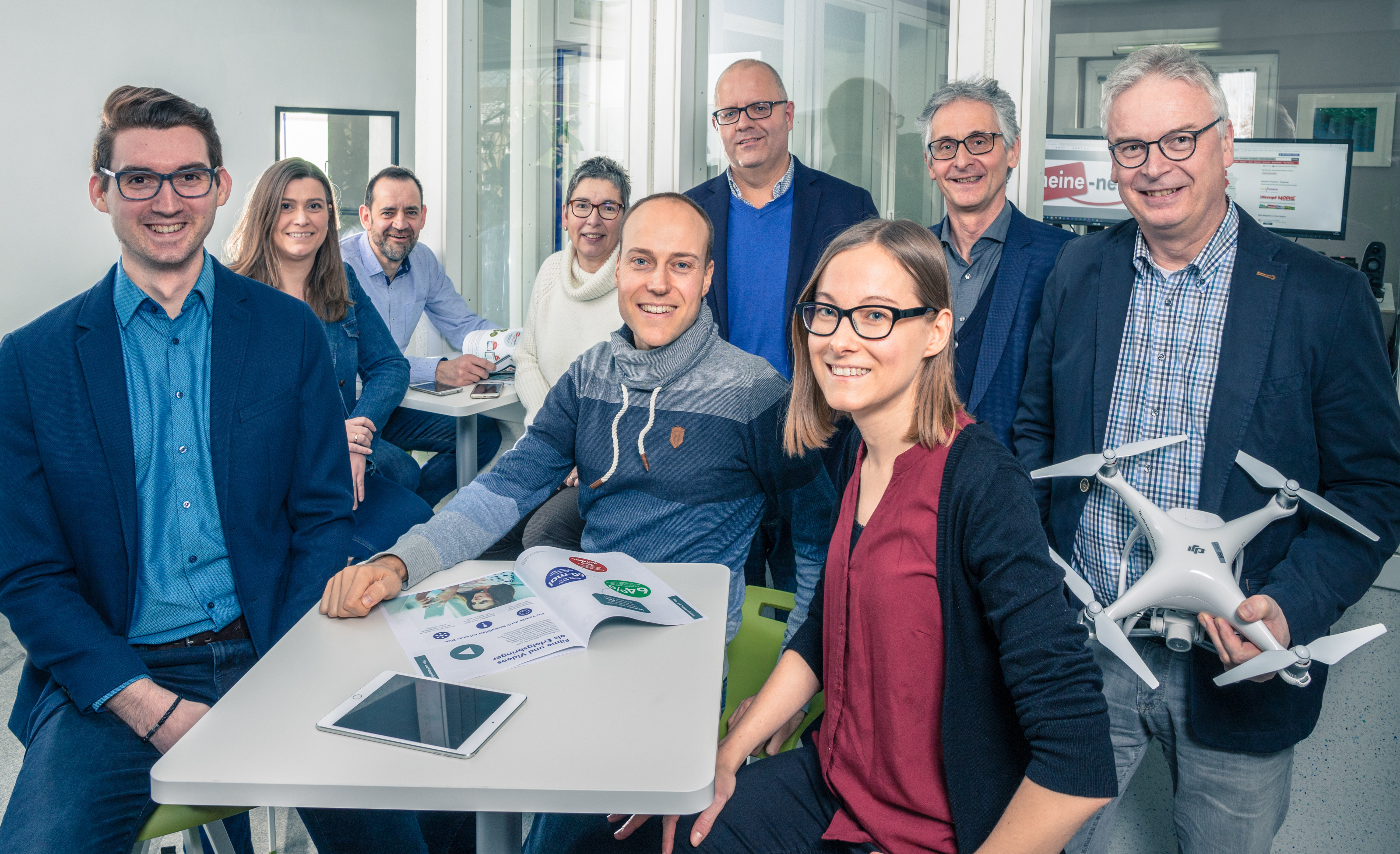 Das Team "Neue Medien" im News Verlag