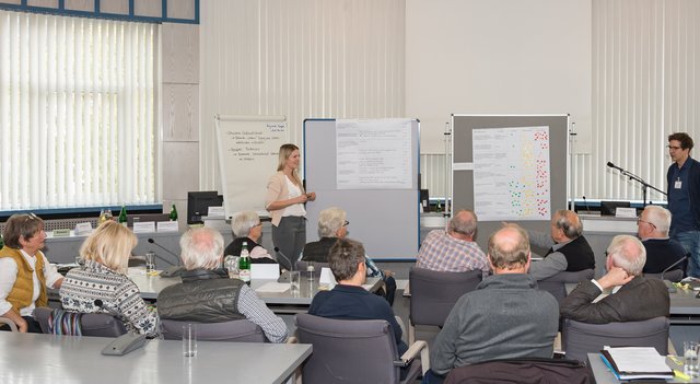 In acht Workshops wurden die Handlungsfelder des Seniorenpolitischen Gesamtkonzepts diskutiert und viele Anregungen für die Fortschreibungen vorgebracht.