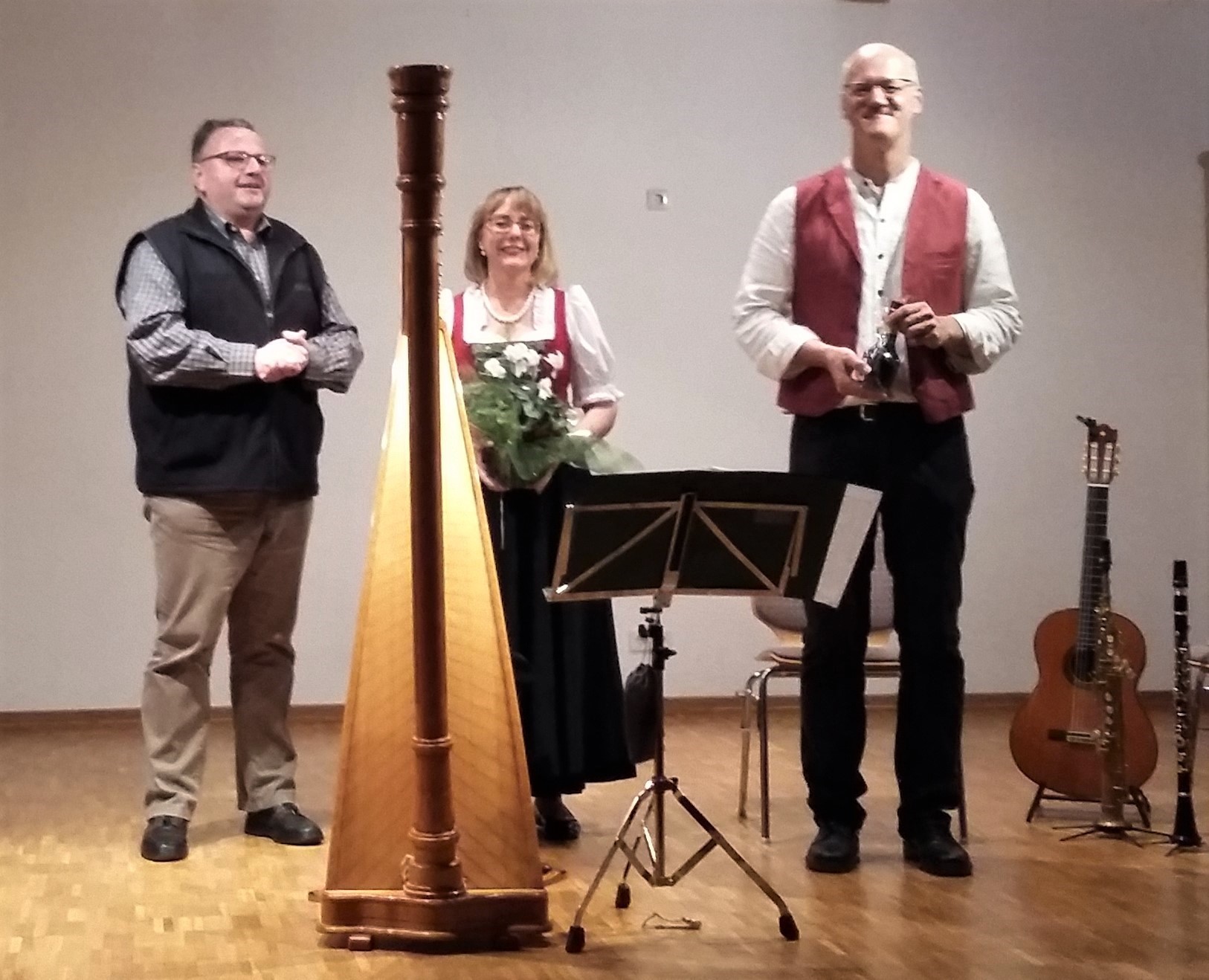 Martin Bauer und das Duo Califragilis: Rosemarie Seitz und Franz Josef Schramm