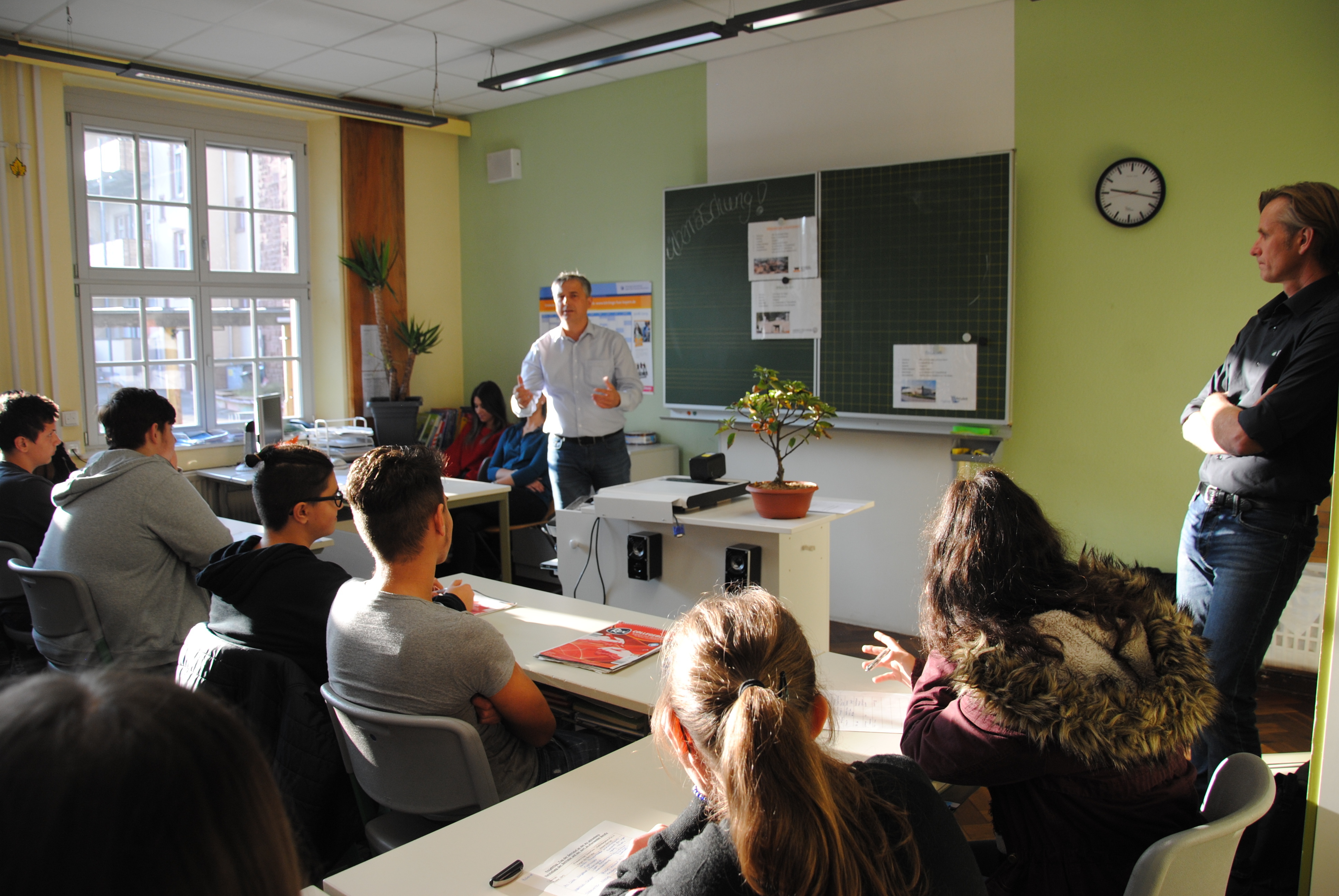 Tag der Betriebe Mittelschule Miltenberg.