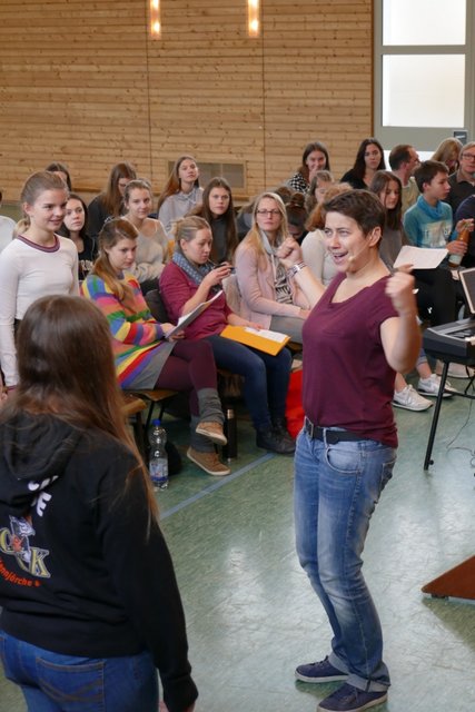 Workshop mit Franny Fuchs. | Foto: Martina Gronemann