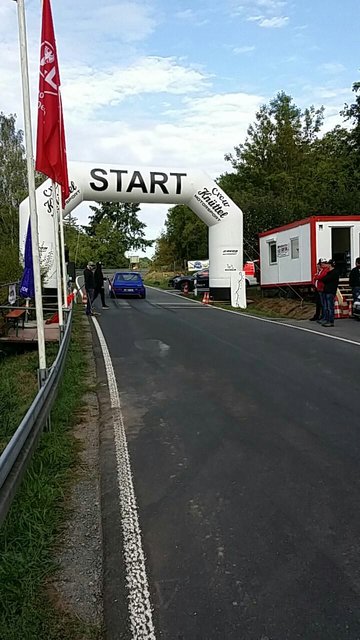 Start des ersten Teilnehmer