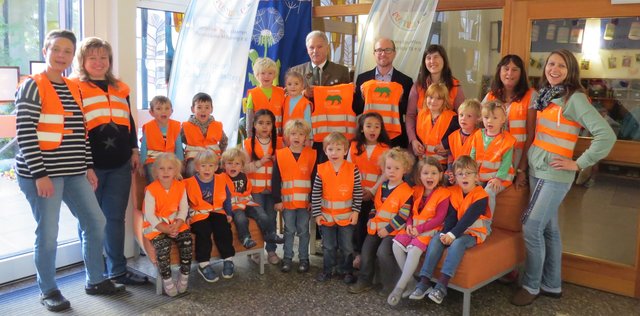  Foto zu Kooperation BJV und Städtischer Kindergarten Pusteblume: Der Städtische 