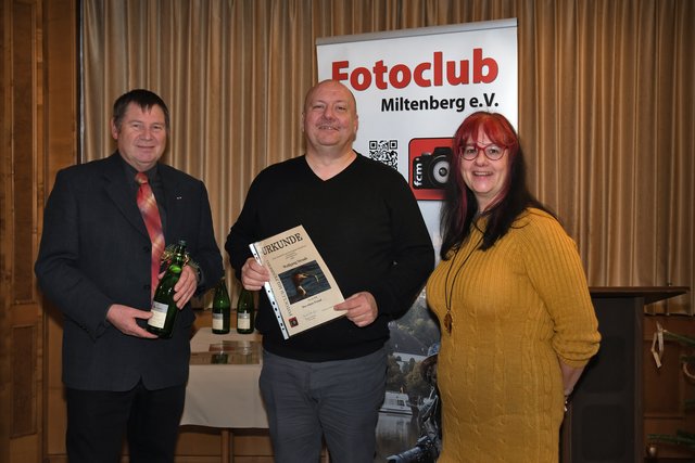 von links: Bernd Ullrich, Wolfgang Straub und Ingrid Kronthaler | Foto: Helmut Plaha