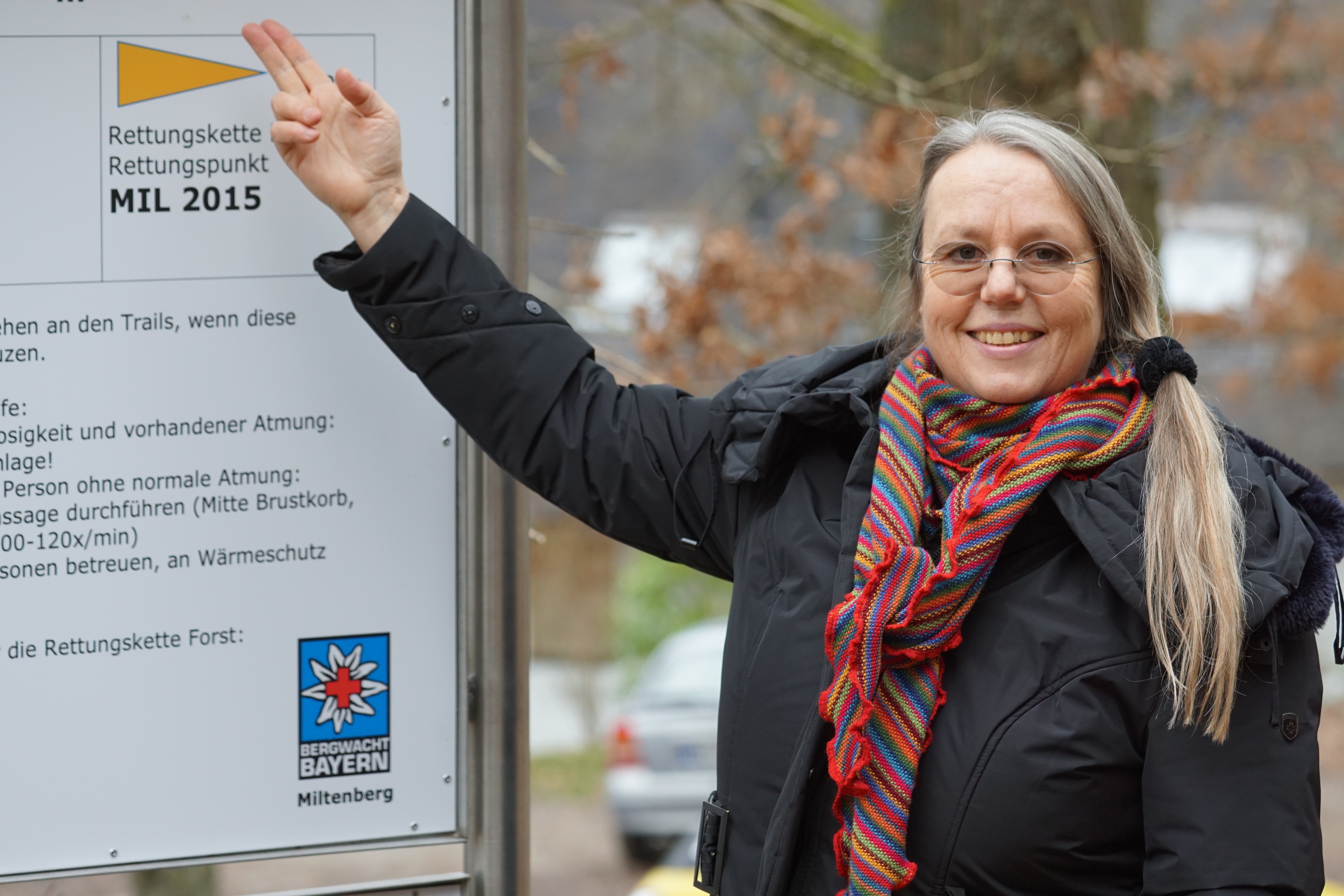 „19 Schilder für die Miltenberger Mountainbike Trail und zwei große Info-Tafeln sind jetzt fix und fertig aufgestellt“, resümiert die MCity Miltenberg- Repräsentantin Dorothea Zöller.