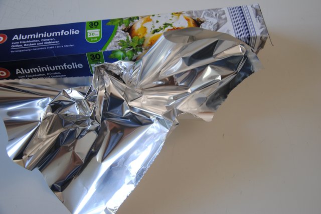 Alufolie ist aus dem Haushalt nicht mehr weg zu denken.