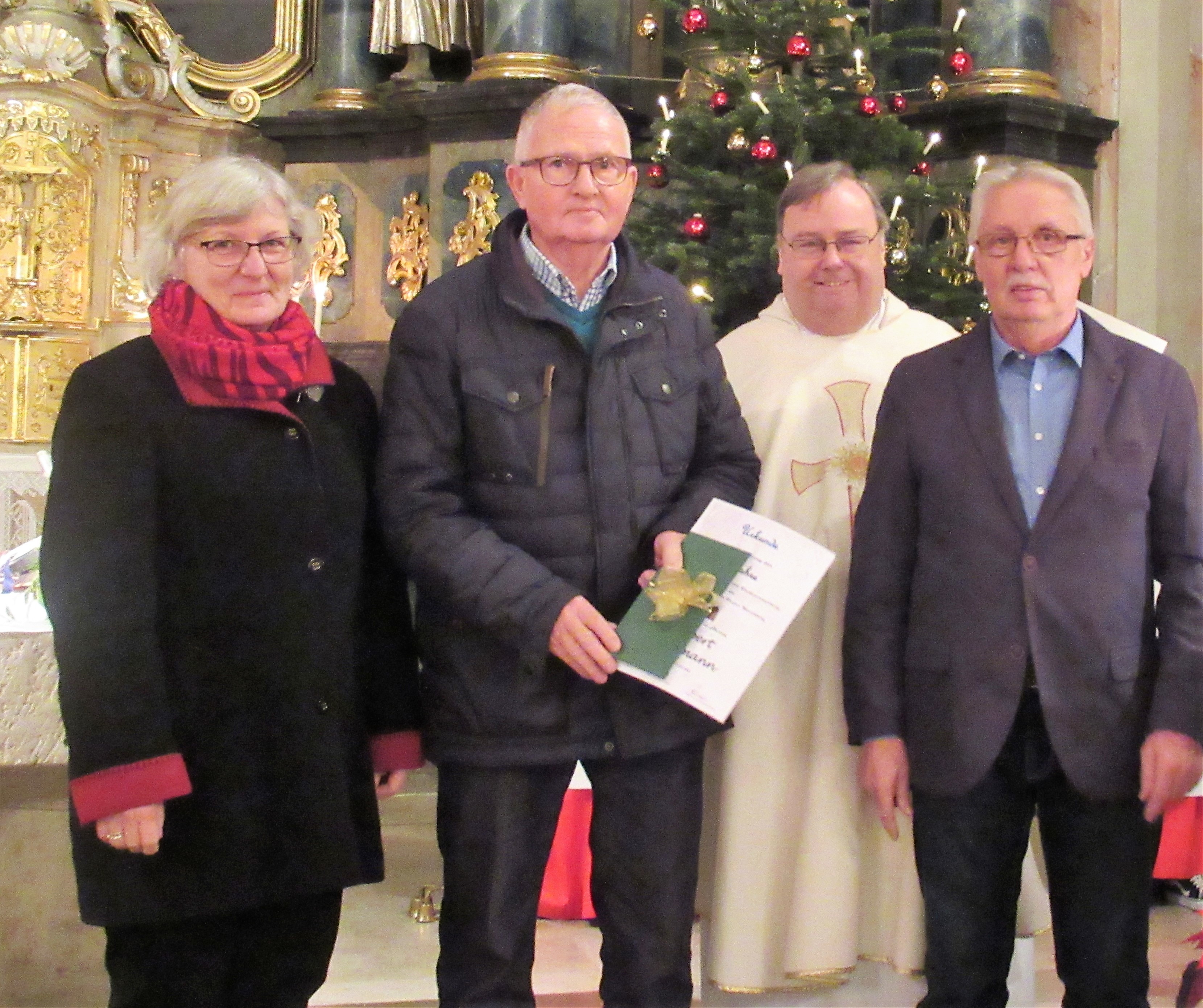 Ehrung für Gosbert Ackermann