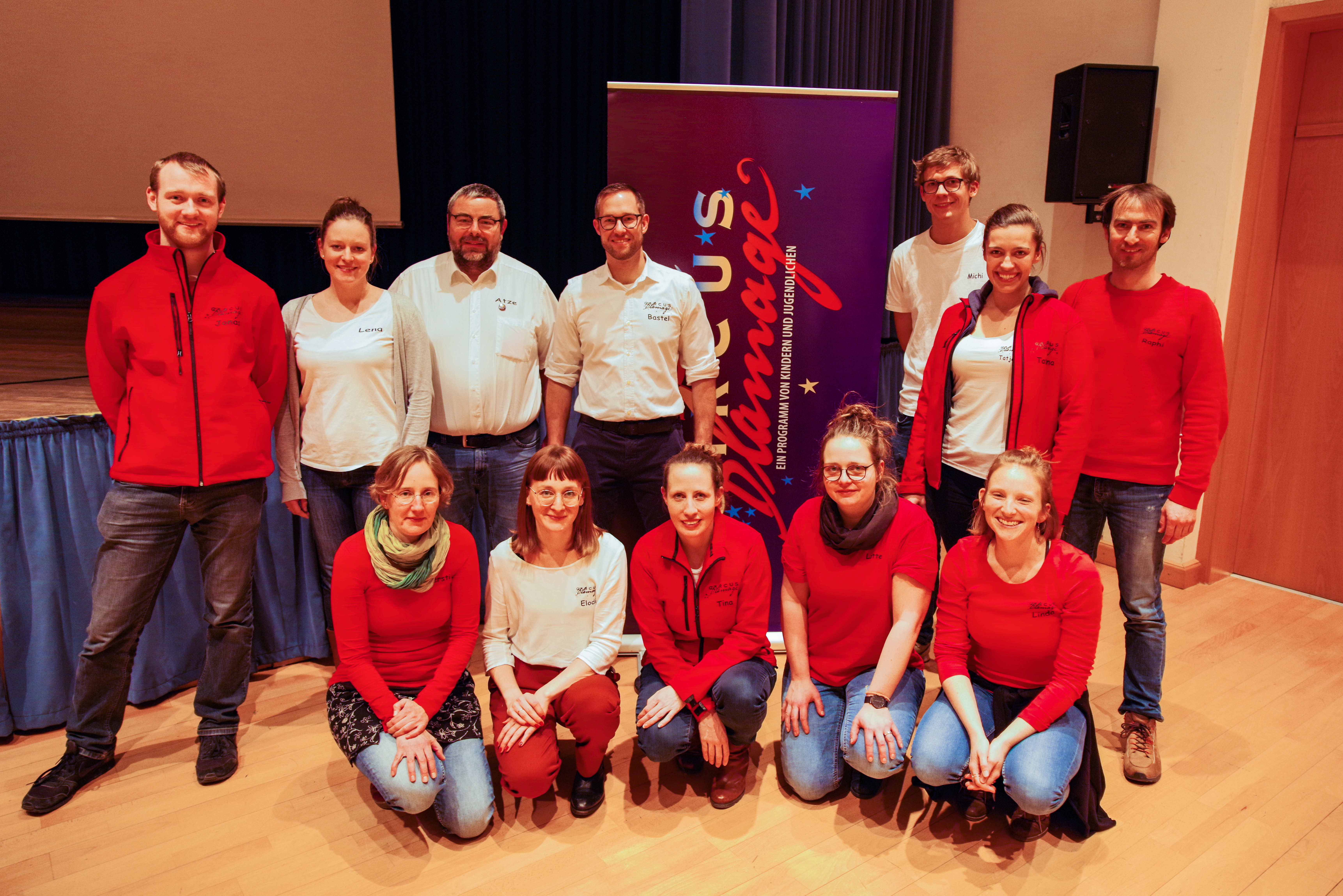 Der neu gewählte Vereinsausschuss (von links): Jonas Nutz, Lena Albert, Michael Völker (Erster Vorsitzender), Sebastian Langolf (Zweiter Vorsitzender), Michael Berberich, Tatjana Stapf, Raphael Ziegler, Kerstin Nawrot (Schriftführerin), Elodie Blum, Christina Fugel (Kassiererin), Laura Spielmann und Linda Hillerich.
