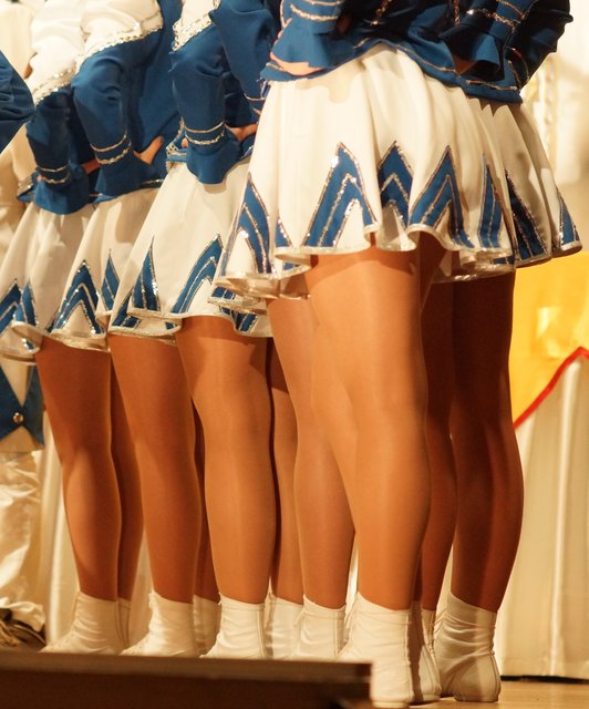 Pars pro toto - Prinzengarde in Collenberg. 