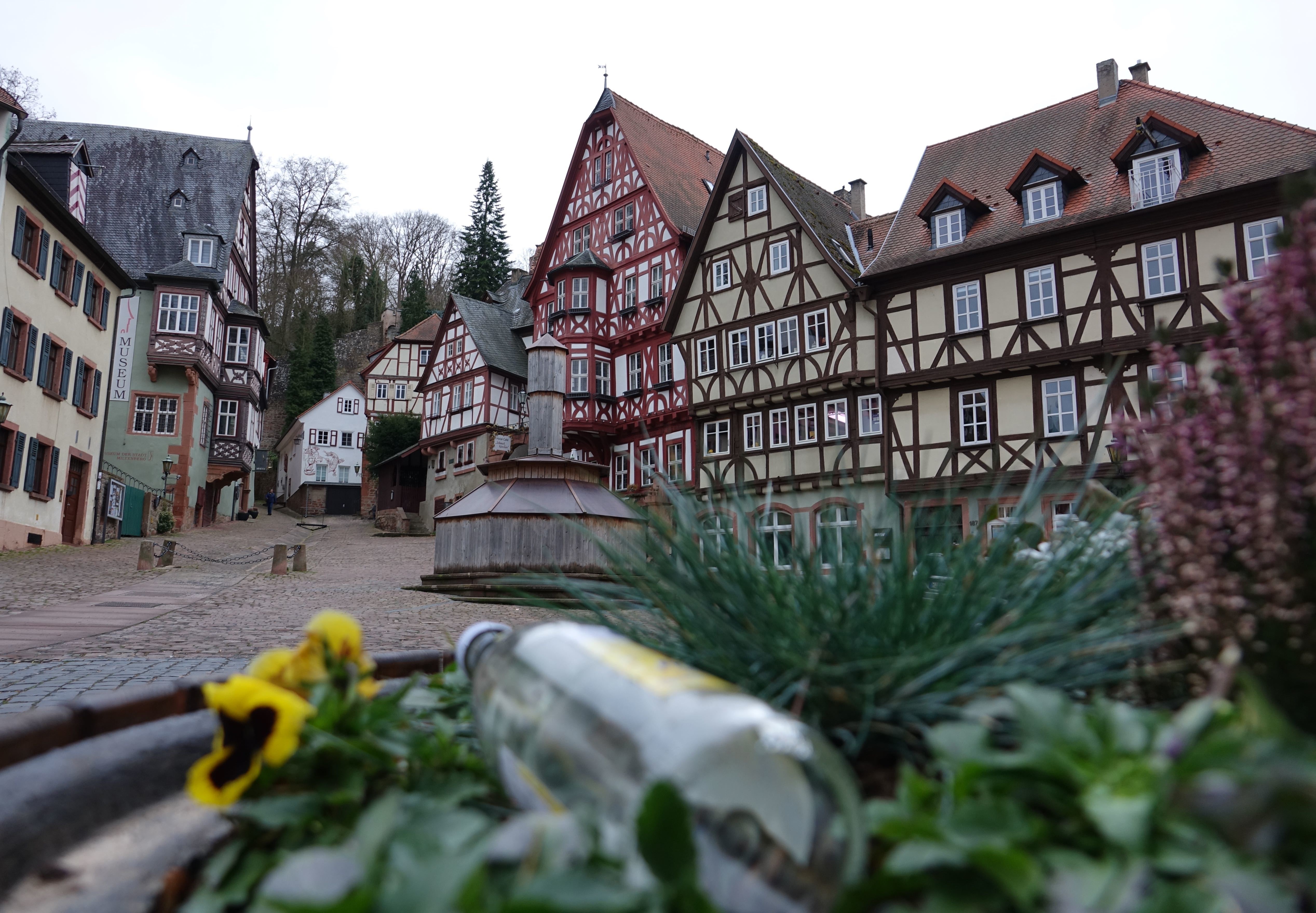 "Flaschenpost" am Miltenberger Marktplatz?