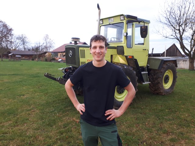 Marcus Link, Landwirt aus Mönchberg, bietet Blüh-Patenschaften auf seinen Flächen an. | Foto: privat