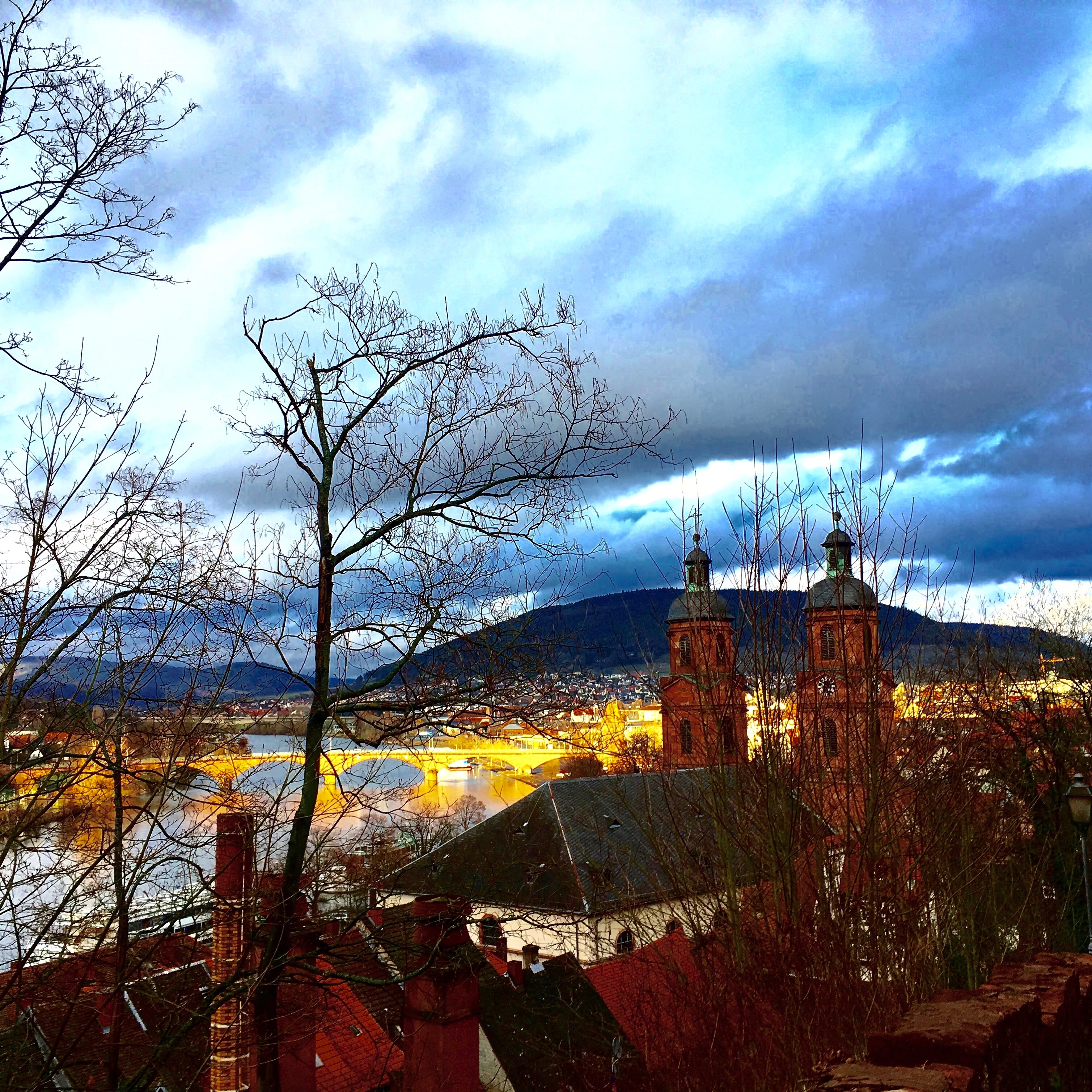 Blick auf Miltenberg am Faschingsdienstag 2019