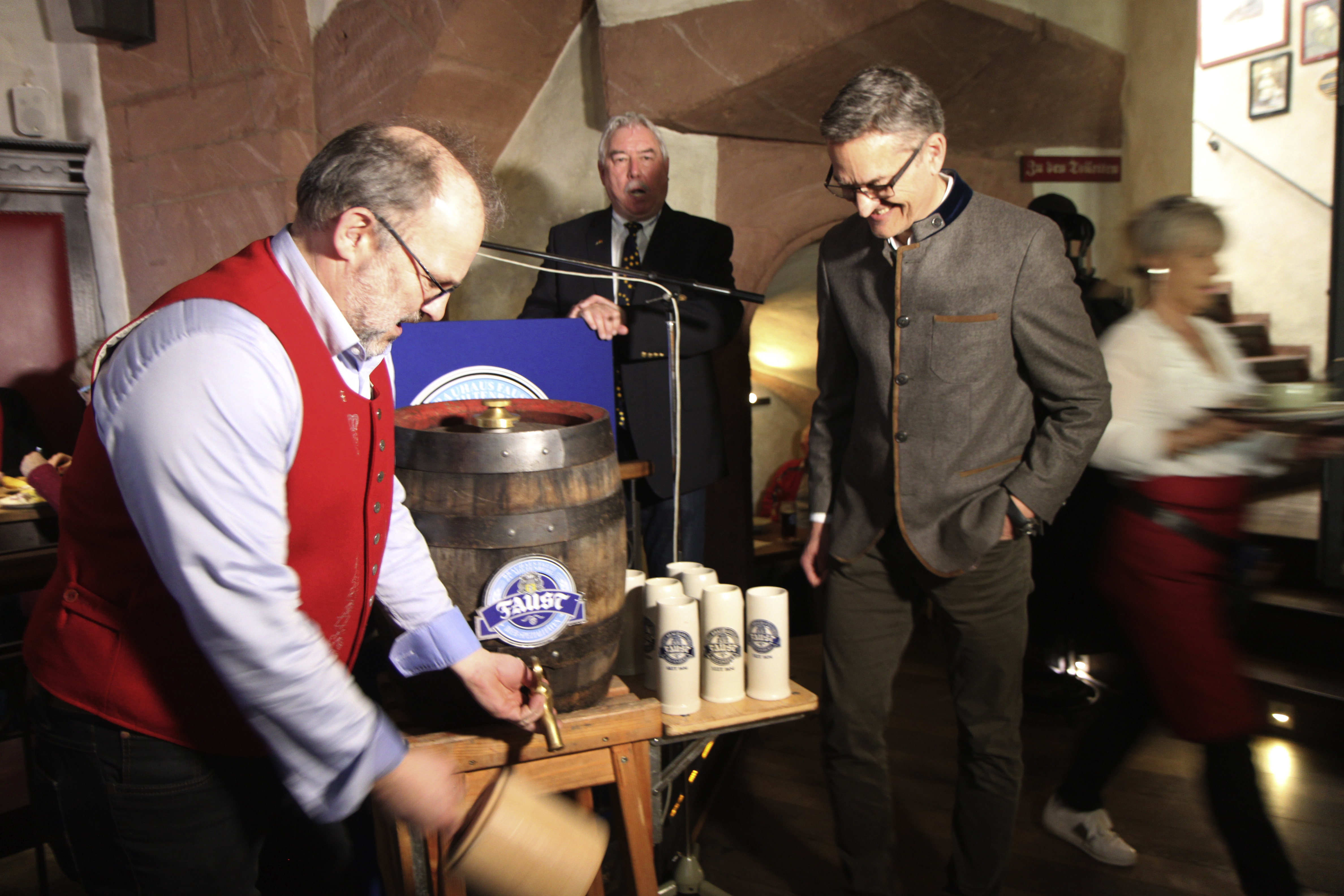 Starkbieranstich 2019 im Gasthaus "Zum Riesen" Miltenberg.