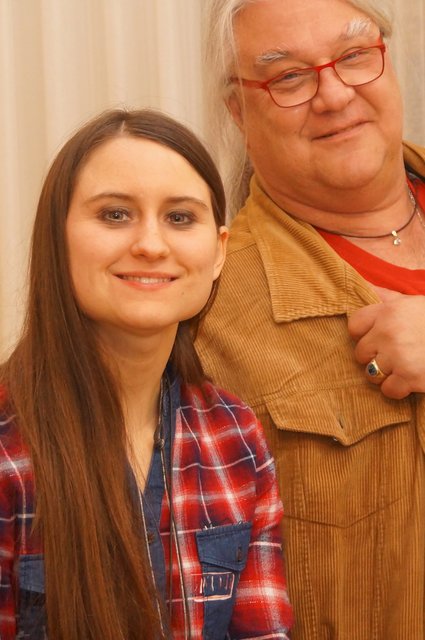 Vater und Tochter Gielen. | Foto: M. Weitz