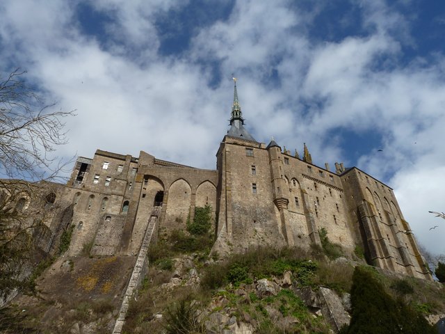 Grandiose Architektur am Mont-Saint-Michel