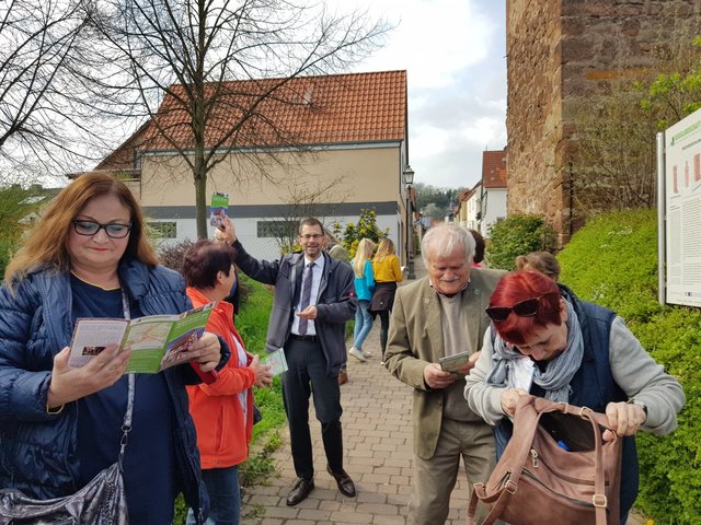 Auf der Route der Burglandschaft. | Foto: Hedi Bast
