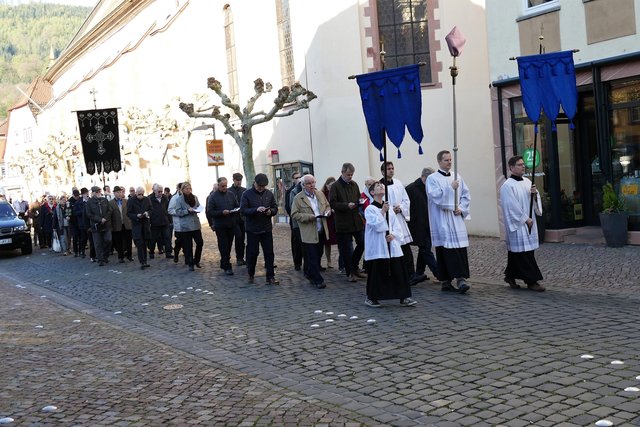 Auf dem Weg zur 1. Station