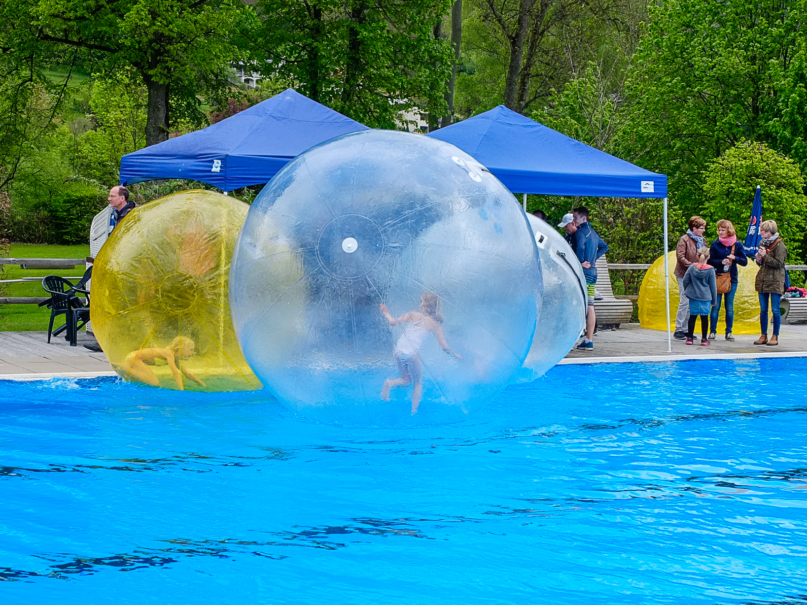 Das Freibad Bayerischer Odenwald in Amorbach.