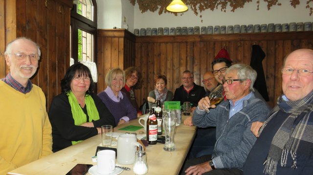 Entspannung und Diskussion im Landbierparadies - zusammen mit Nürnberger Stadträten | Foto: privat