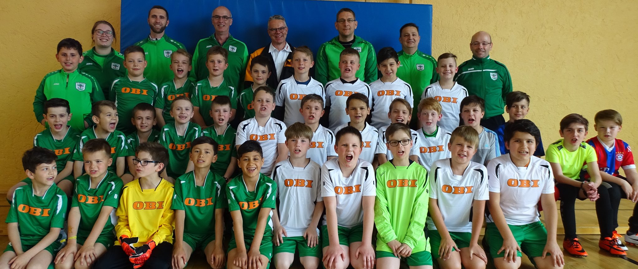 TSV 1863 Buchen e.V. OBI Markt Buchen stattet die EJugend und F