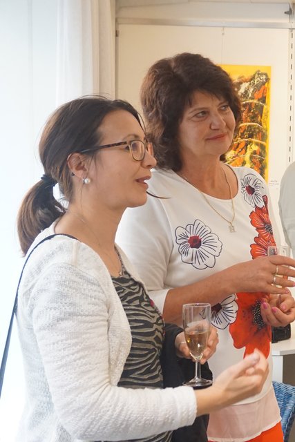 Künstlergespräche.