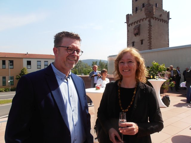 Daniela Kircher, Städtebauförderung der Regierung von Unterfranken und Hubertus Bundschuh