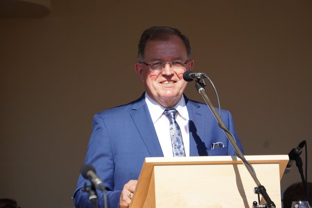 Schirmherr Erwin Dotzel.