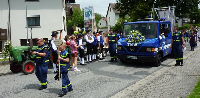 Blumenkorso am 16. Juni 2019 in Michelstadt