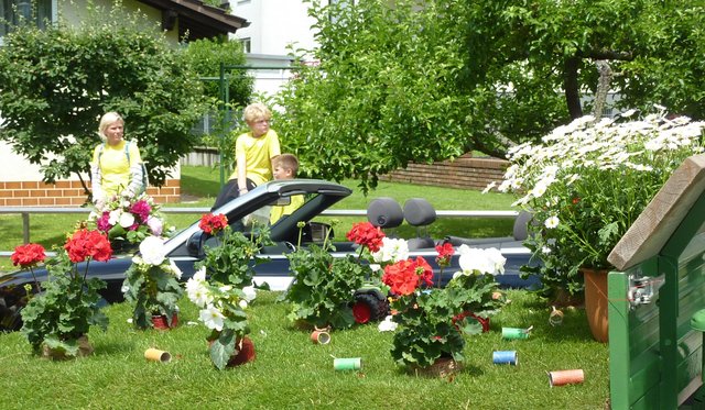 Blumenkorso am 16. Juni 2019 in Michelstadt