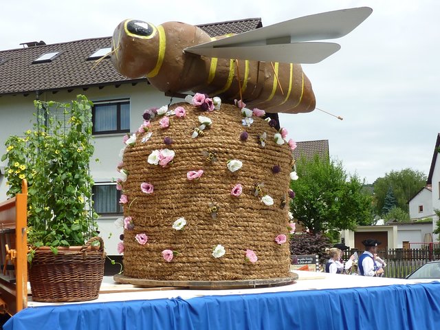 Blumenkorso am 16. Juni 2019 in Michelstadt