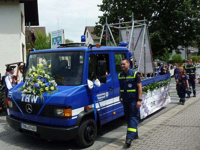 Blumenkorso am 16. Juni 2019 in Michelstadt