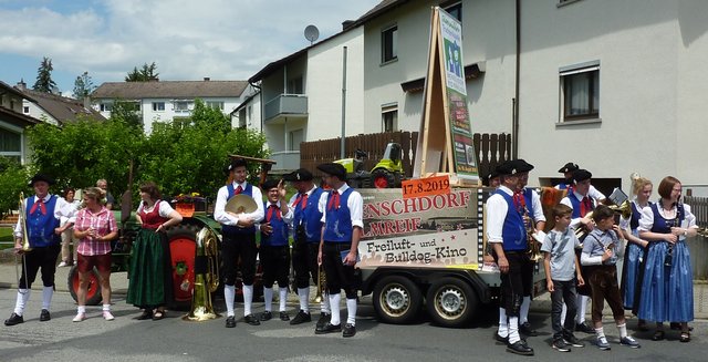 Blumenkorso am 16. Juni 2019 in Michelstadt