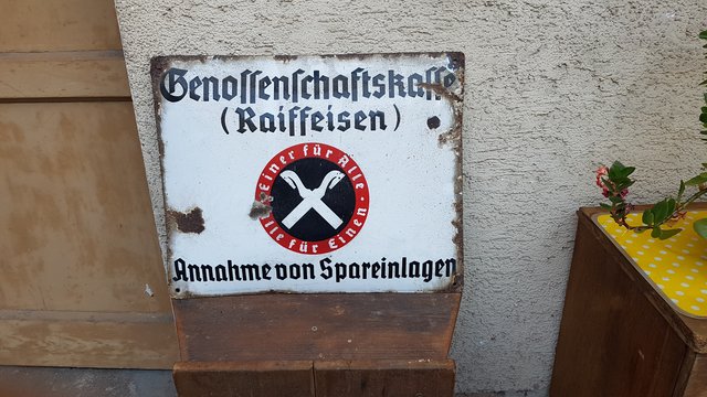 Hier bekam der Fuchse Fritz nach den Gottesdiensten das Klingelbeutelgeld vom Messner. 