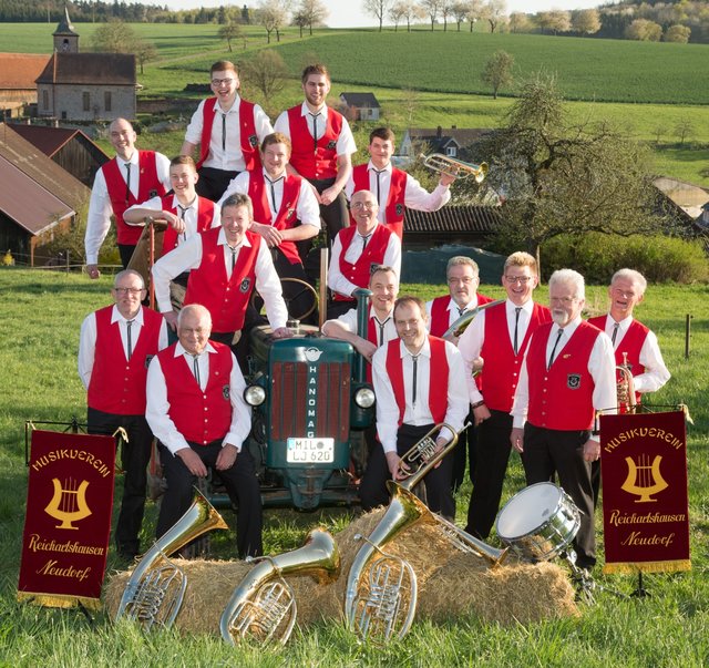 Musikfreunde der ersten Stunde die Musikkaplle Reichartshausen Neudorf