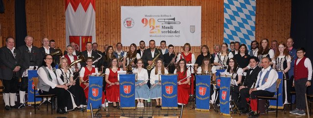 Der Patenverein Musikkapelle Röllbach