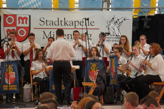 Stark vertreten mit mehreren Auftrittsterminen ist die Miltenberger Stadtkapelle!