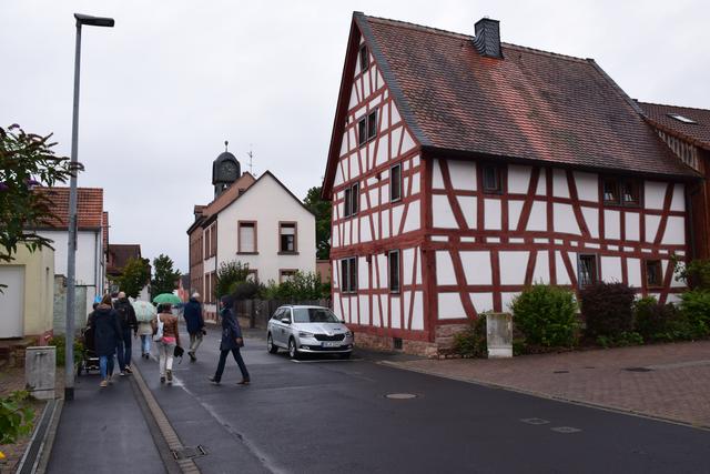 Die Fachwerkhäuser in der Ruhlandstraße haben Charme. | Foto: Wolfgang Giegerich