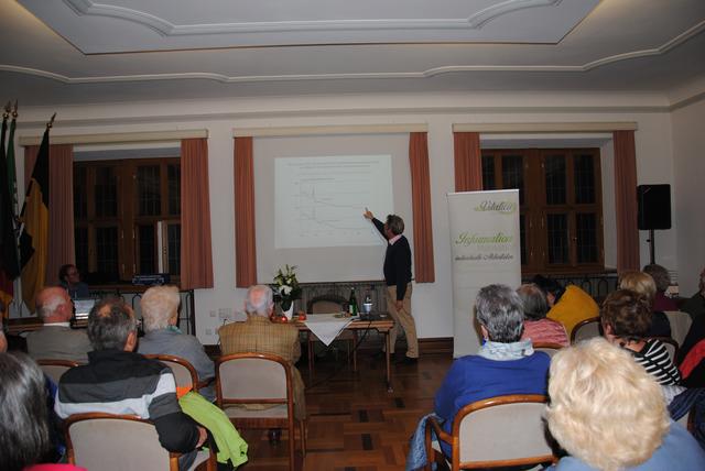 Vortrag von Dr. Gunter Frank in Buchen. | Foto: Andrea Kaller-Fichtmüller