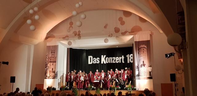 Das Blasorchester des Musikvereins Obernburg beim Konzert 2018