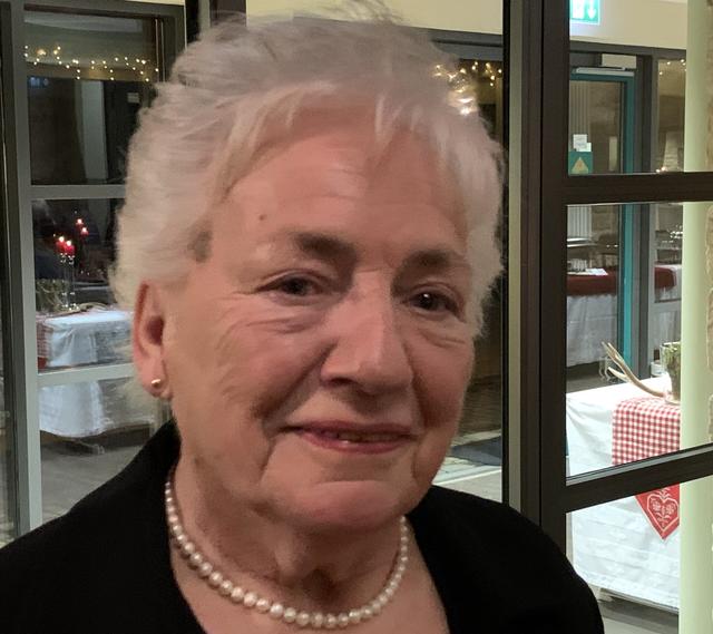 Maria Holzheid freut sich.