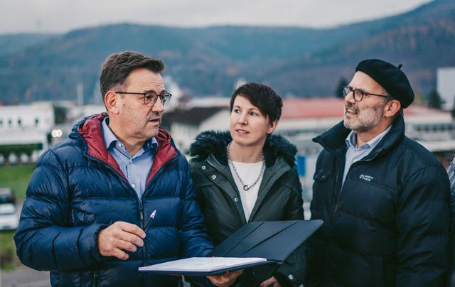 Marion Deumer im Gespräch mit Johannes Oswald und Cornelius Faust