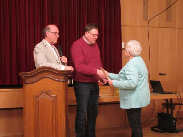 Verabschiedung von Angela Giegerich nach 22 Jahren Seniorenheim-Besuchsdienst | Foto: Friedrich Frank