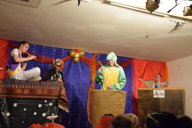 Von links nach rechts: Tobias Stumpf, Valentin und Fridolin Hildenbrand und Justine Nehr