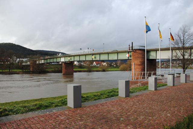 Die Brücke zwischen Kirschfurt und Freudenberg. | Foto: Andrea Kaller-Fichtmüller