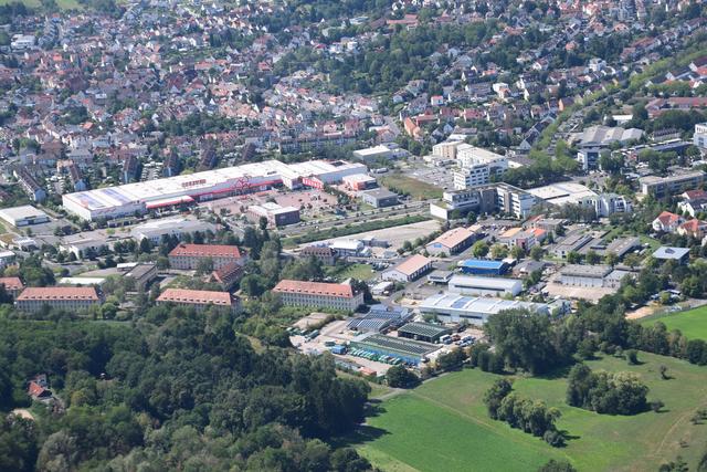 41 - Bauhaus, Kieser, Suffel, Würzburger Straße | Foto: Wolfgang Giegerich