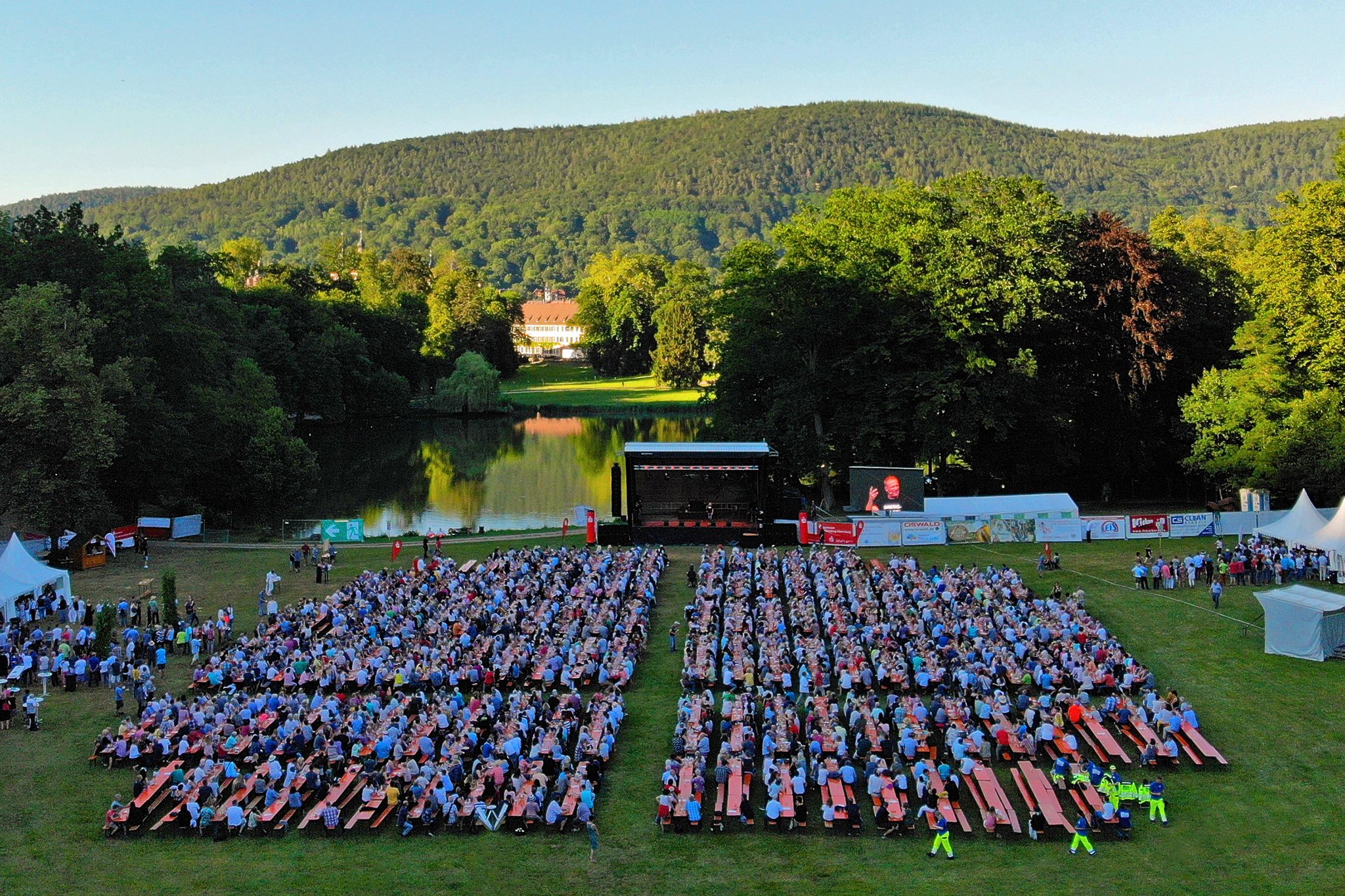 Sommerrausch im Seegarten, Amorbach: Das Kabarettfestival „Sommerrausch ...