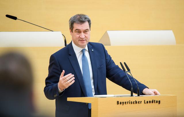 Oktoberfest 2020 Absage: "Das tut uns weh, es ist unglaublich schade", Ministerpräsident Dr. Markus Söder - hier auf einem Archivbild vom März 2020 im Bayerischen Landtag.