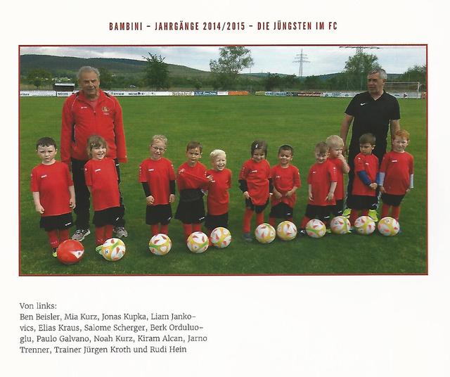 Die Bambini – Jahrgänge 2014/2015 – des FC 1920 Kleinwallstadt e.V. – die Jüngsten im FC. | Foto: FC 1920 Kleinwallstadt e.V.