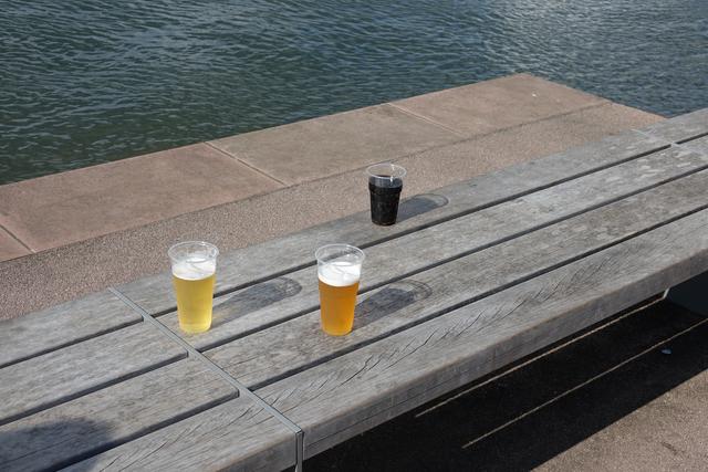 Bild ohne Worte bzw. Biertrinker